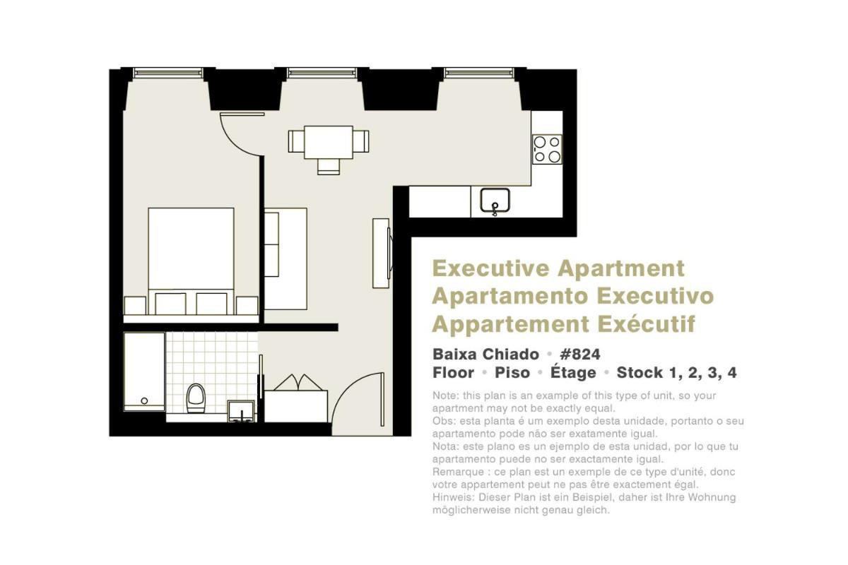 Lisbon Serviced Apartments - Baixa Exterior photo
