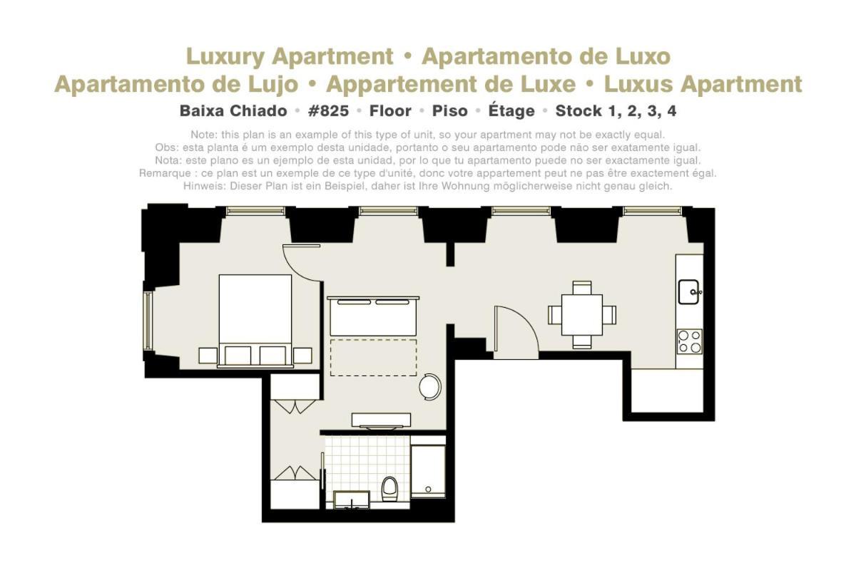 Lisbon Serviced Apartments - Baixa Exterior photo
